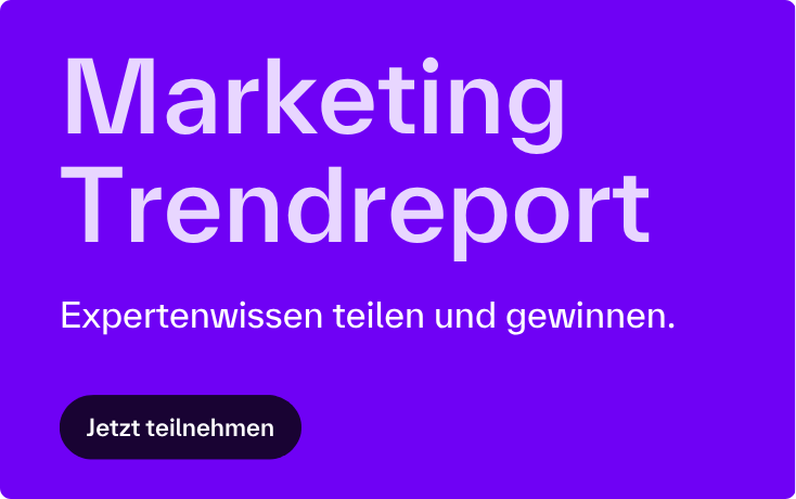 Marketing Trendreport - Expertenwissen teilen und gewinnen